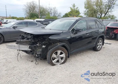 2020 Toyota Rav4 Hybrid Limited z USA, uszkodzony, nr VIN 4T3DWRFV5LU009610